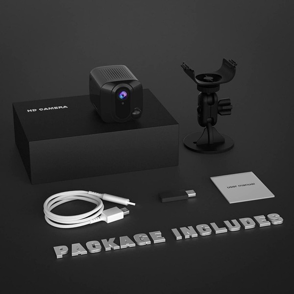 Mini Spy Hidden Camera 4K WiFi Nanny Cam Wireless PIR Small Home Security Camera - Image 20