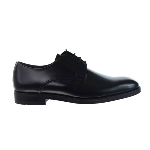

Мужские туфли Clarks Oliver Lace (Wide) черные кожаные 26143580-W, Black leather