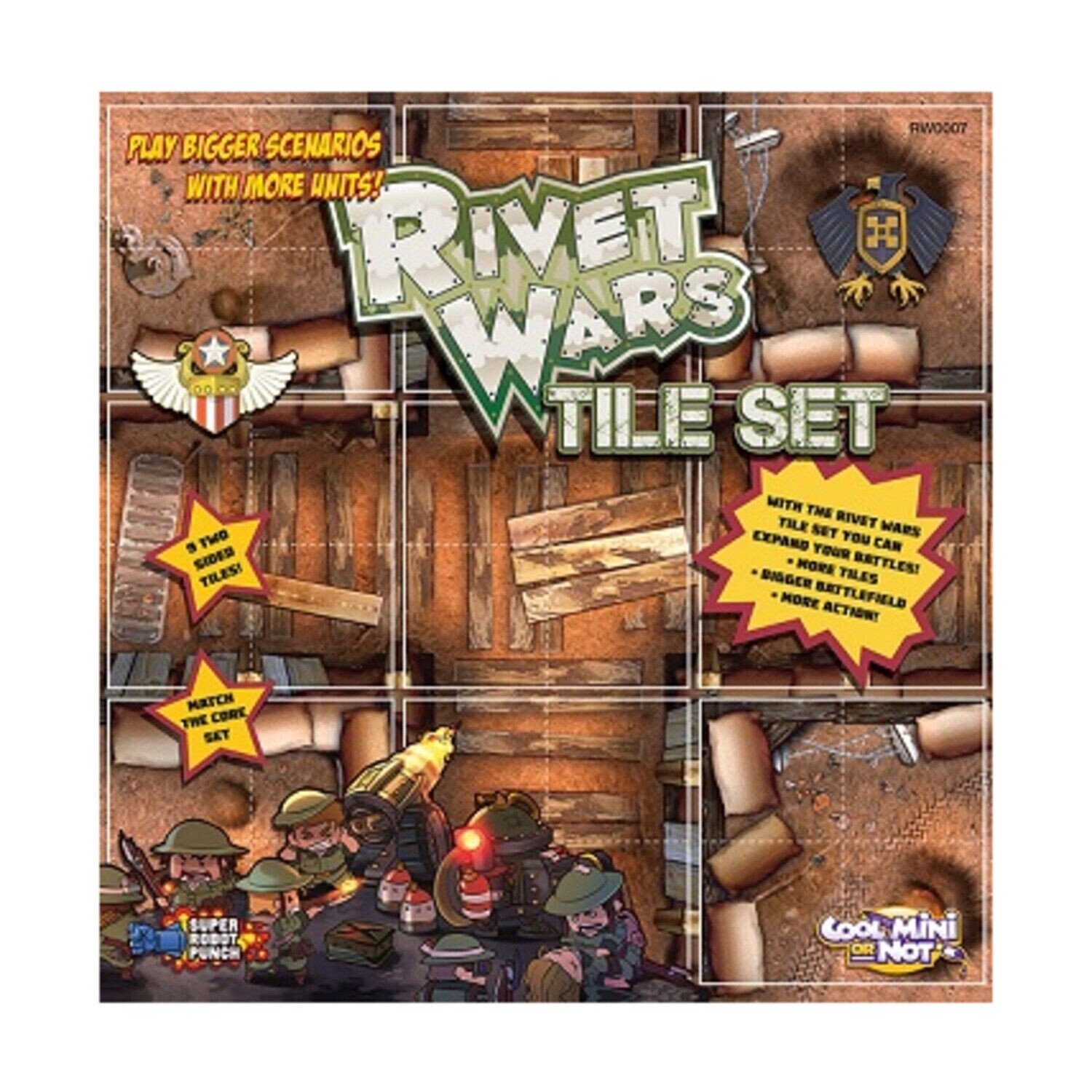 セット★ Rivet Wars Rivet Wars Tile Set - New - Sealed | eBay