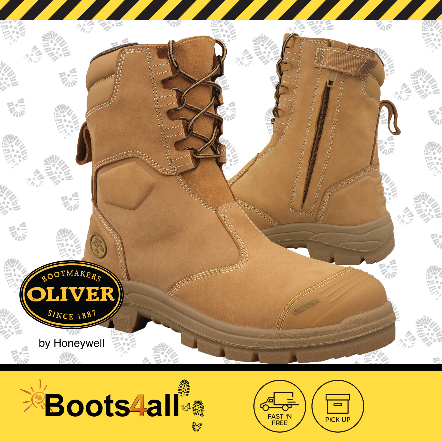 Oliver ATs 55385 Mens Safety Steel Toe 