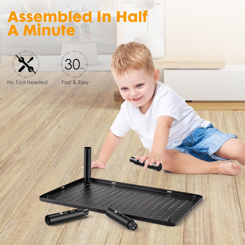 Computer Monitor Stand Riser for Desk, 3 Height Adjustable Pc Laptop Tv Desktop