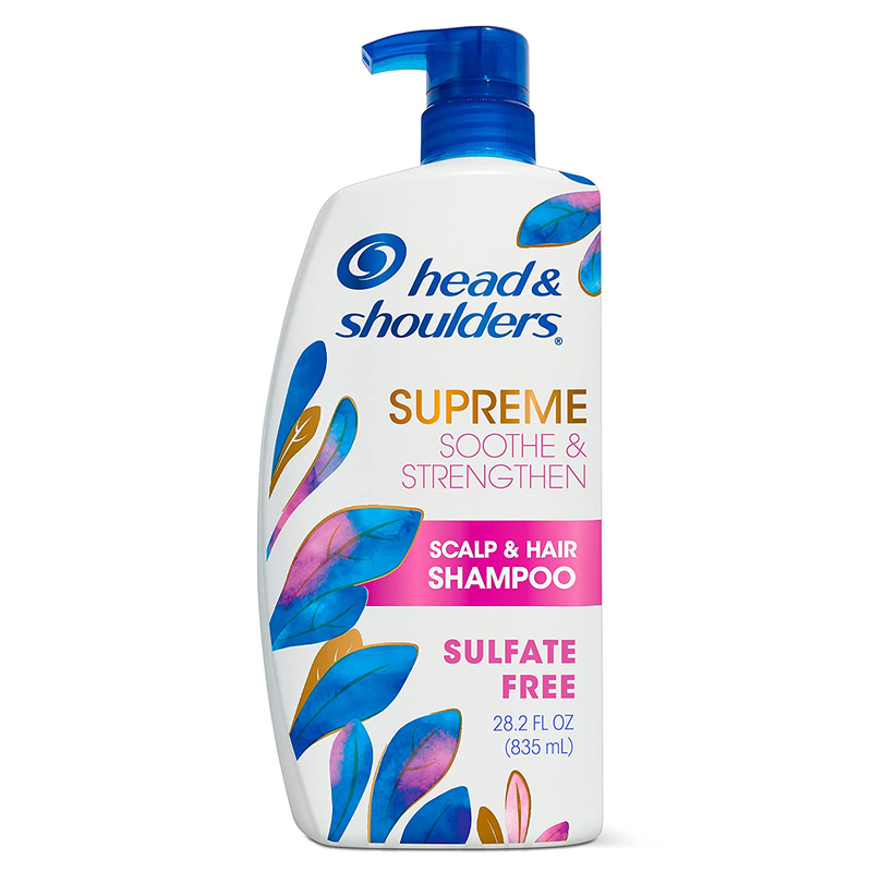 Head & Shoulders Supreme Sulfate Free Dandruff Shampoo with Argan Oil, Anti-Dand
