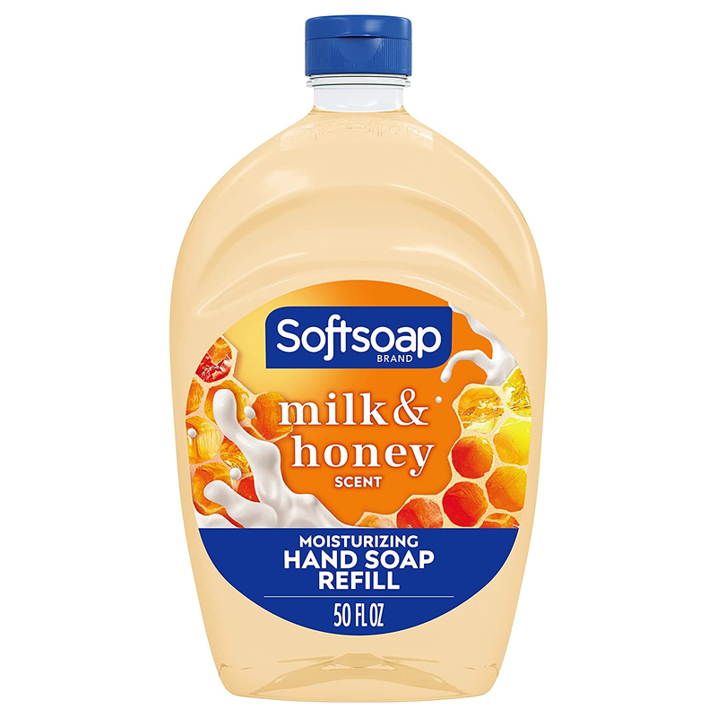 Milk & Honey Scented, Liquid Hand Soap Refill, 50 Ounce