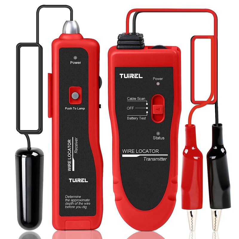 Underground Wire Locator, Cable Tester for Pet Fence, Locate Control Buried Wire