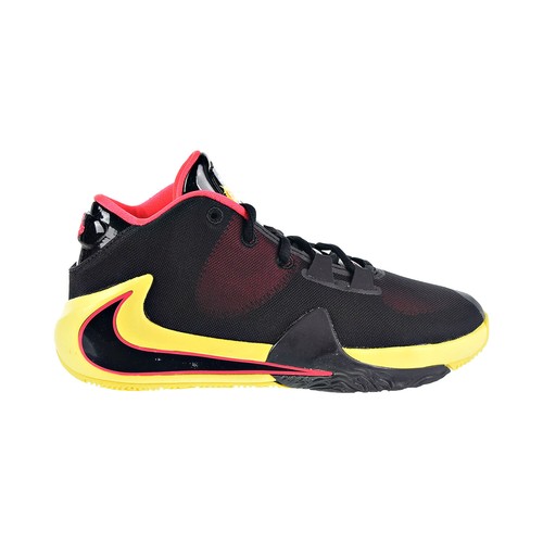 Детские кроссовки Nike Freak 1 Antetokoun mpo Big черно-красные Orbit-желтые BQ5633-003