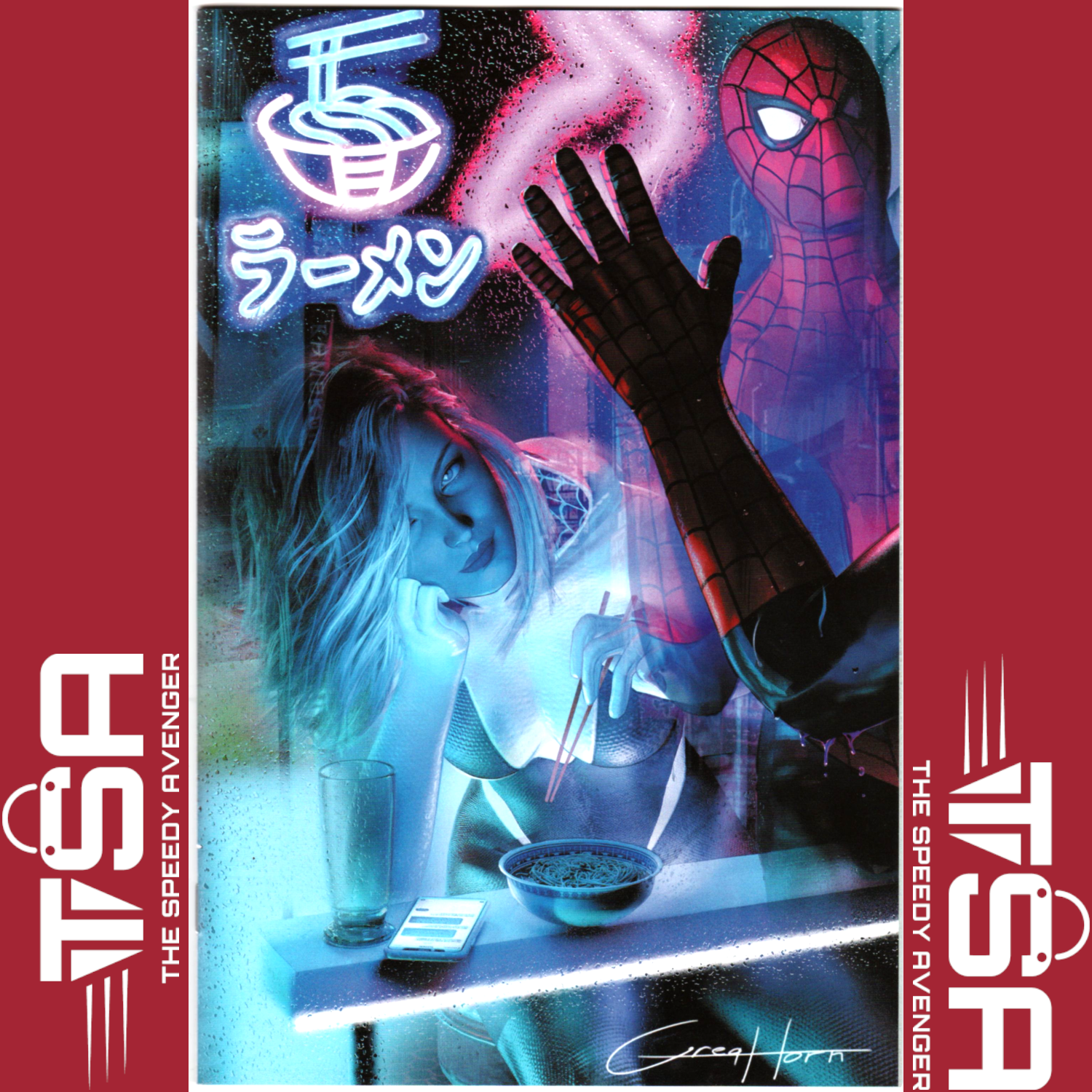 SPIDER-GWEN GHOST-SPIDER #1 (Vol 2 2024) Greg Horn Virgin Variant Exclusive