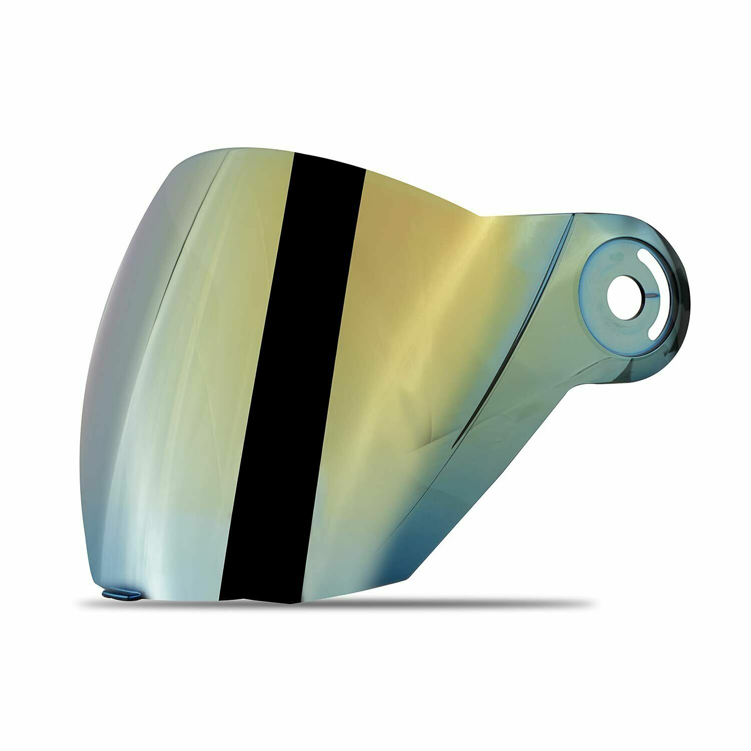Helmet Visor Chrome Gold Visor For Steelbird SBA-2 and SBA-3 Model 