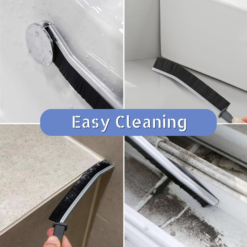 6Pcs Gap Cleaning Brushes,Hard Bristle Crevice Cleaning Brush,Small and Flexible