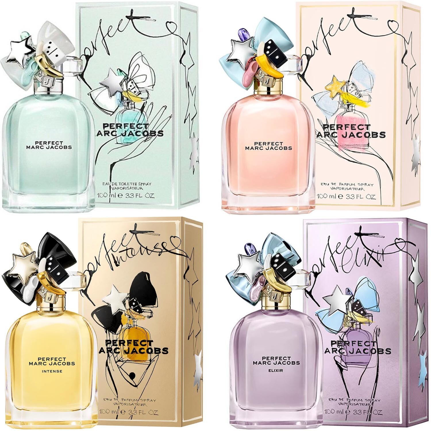 MARC JACOBS - Perfect Intense 香水 50ml Amazon.com: Marc Jacobs Perfect Intense Eau de Parfum 1 fl oz