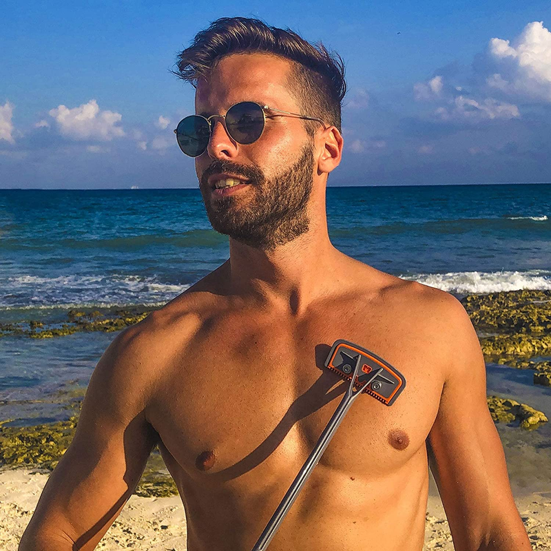 2.2. Back Shaver - Body Hair Trimmer for Men. DIY Back Shavers. 2 Shave Settings