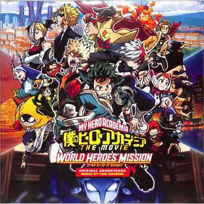 Yuki Hayashi / MY HERO ACADEMIA: WORLD HEROES MISSION / OST (2LP) / Masterworks