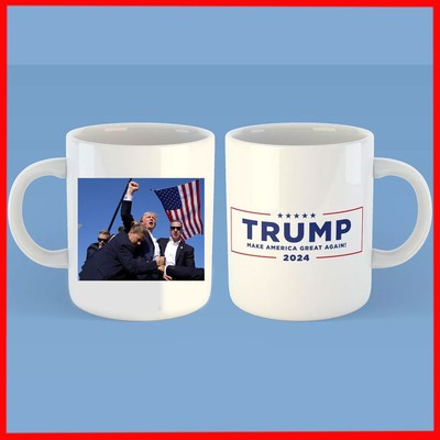 Donald Trump Shot 2024 Make American Great Again Coffee Mug