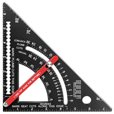 Carpenter Square Woodworking Tools Rafter Square 7 inch framing Woodworking Tool