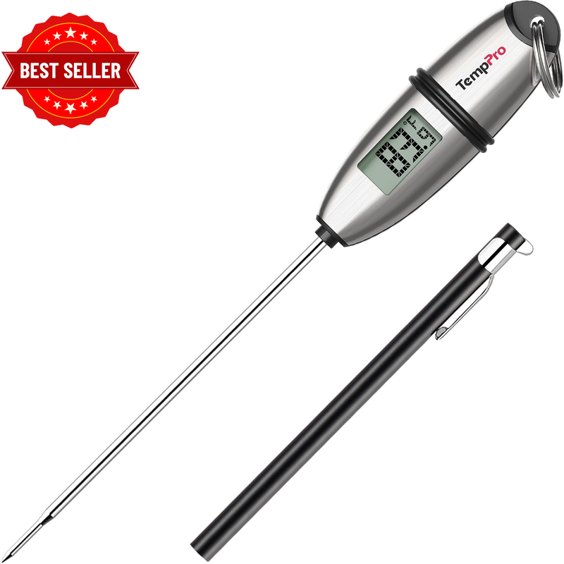 Tempswift 1 Sec Instant Read Meat Thermometer with 5.3 Inch Probe