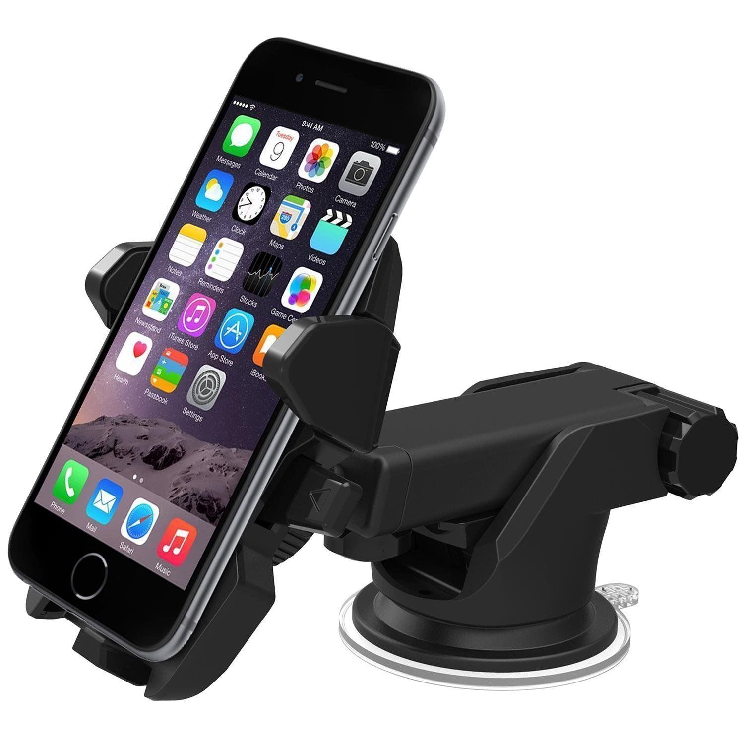 Headrest Clip Cell Phone Mounts & Holders for Samsung Galaxy S5