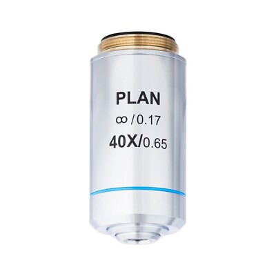 AmScope PA40X-INF 40X (Spring) Infinity Plan Microscope Objective