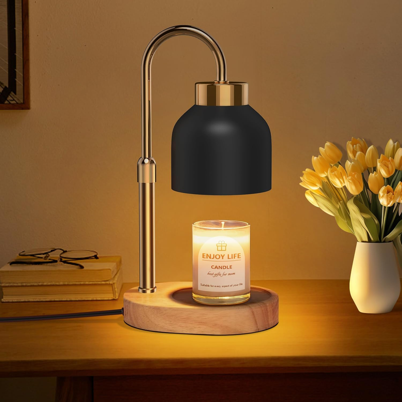 Candle Warmer Lamp, Candle Lamp Warmer with Dimmer Adjustable Height,Mothers Day