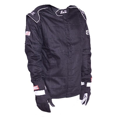RJS Racing Equipment 200490105 Elite Series 5 Jacket SFI 3.2 A/20 Large Black