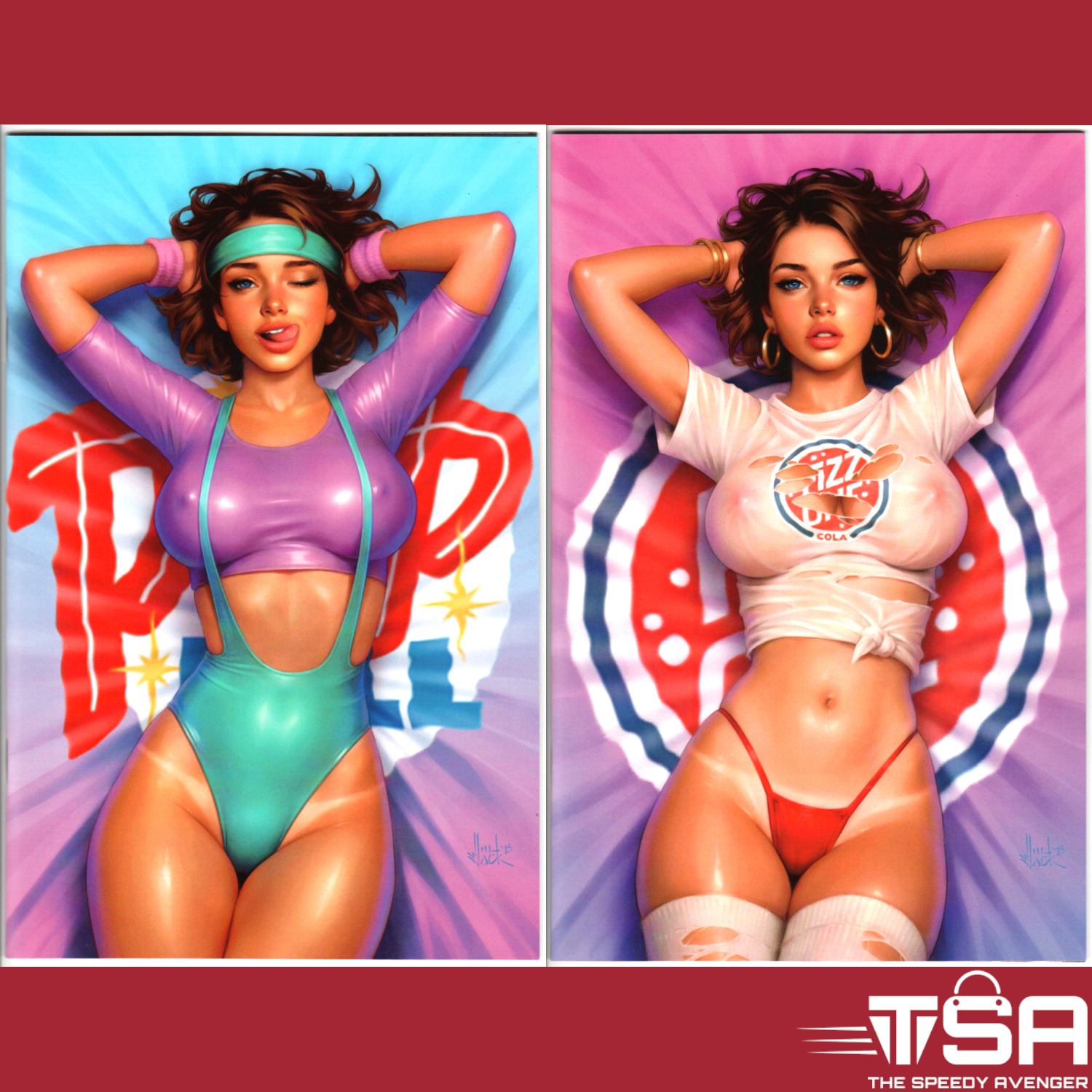 POP KILL #4 (Mad Cave) Will Jack Sporty + Sexy Exclusive Variants Ltd 1000 2025