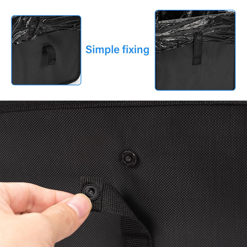 Foldable Car Trash Can, Waterproof Leakproof Car Garbage Can Bag, Hanging Garbag