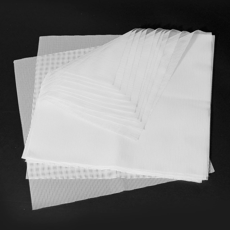 12 Pack Food Dehydrator Sheets, Silicone Fruit Mesh Trays for Dehydrator & Freez