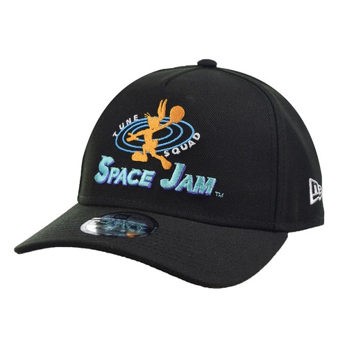 

Мужская регулируемая шапка New Era Space Jam 2 Tune Squad 9Forty, черная, Черный