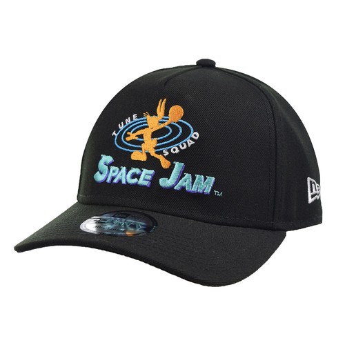 Мужская регулируемая шапка New Era Space Jam 2 Tune Squad 9Forty, черная