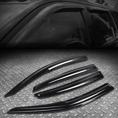 [Приклеивается скотчем] Для хэтчбека Honda Civic 17-21, Оконный козырек, Солнцезащитный дефлектор, Защита от дождя