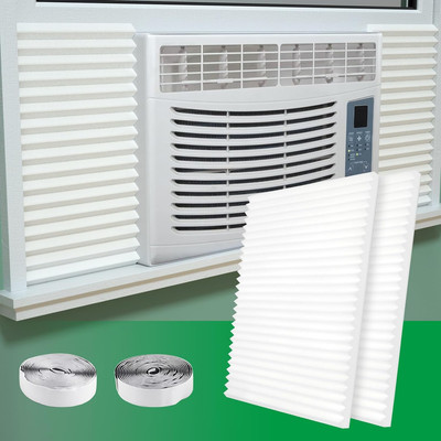 Window Air Conditioner Side Insulated Panel, 2PIC Full Surround Insulation Panel