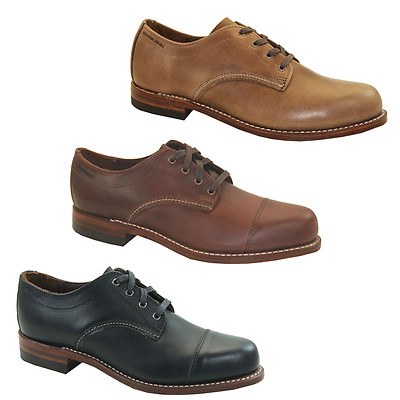 靴 Wolverine 1000 Mile Oxford 7.5 Wolverine 1000 Mile Oxford Watson Lace-up Shoes Business Men