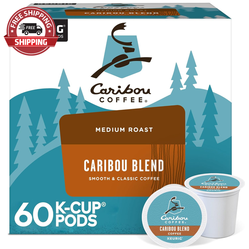Caribou Blend Keurig Single-Serve K-Cup Pod, Medium Roast Co