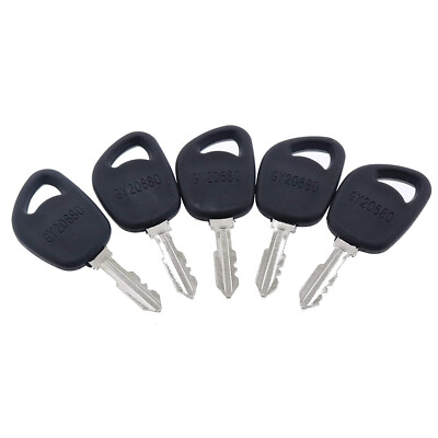 5X For John Deere E100 E110 E120 E130 E140 E150 E160 New Ignition Keys GY20680