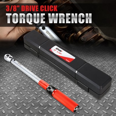 Привод 3/8 10-100 ДЮЙМОВ / ФУНТОВ / 13,6-135,6 Нм Комплект динамометрических ключей Click с футляром для хранения