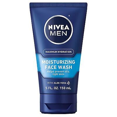 NIVEA MEN Maximum Hydration Moisturizing Face Wash Aloe Vera