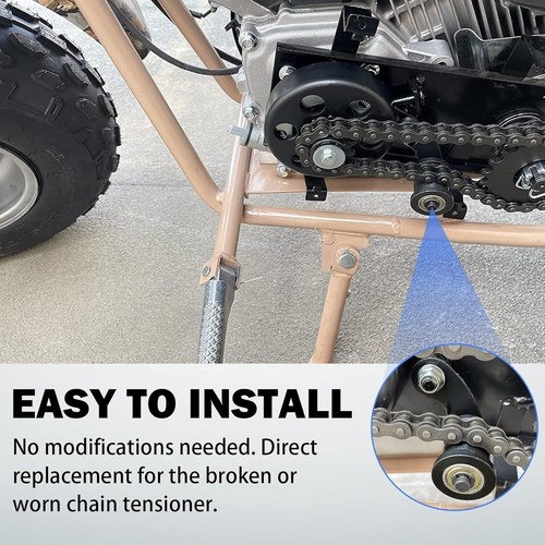 Chain Tensioner 1-3/4" Roller for 196Cc Mini Bike CT100U CT20 Coleman CT200U 
