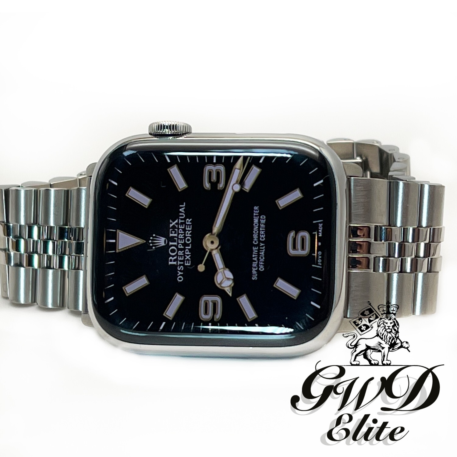 45mm Apple Watch Series 8 with Rolex Presidential Style Band Unlocked Cellular | eBay 45mm Apple Watch Series 8 with Rolex Presidential Style Band Unlocked Cellular | eBay