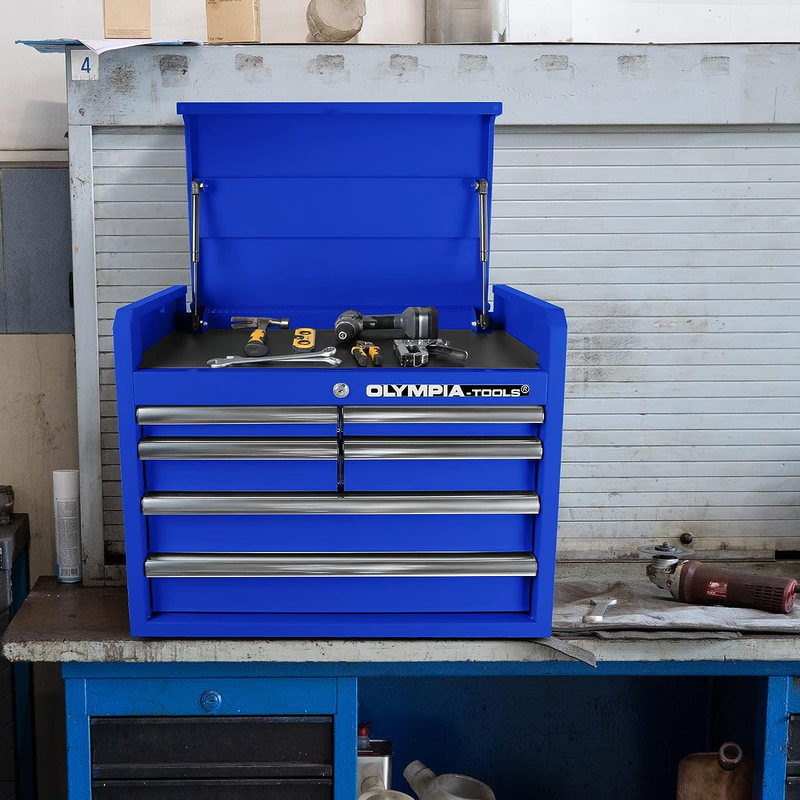 Olympia Tools Top Chest, 26In, Blue, NEW & FREE SHIPPING