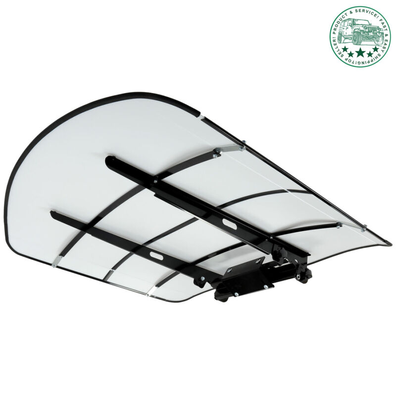 White Tuff Top Tractor Canopy For ROPS 52" X 52" w/ Mounting Accessories