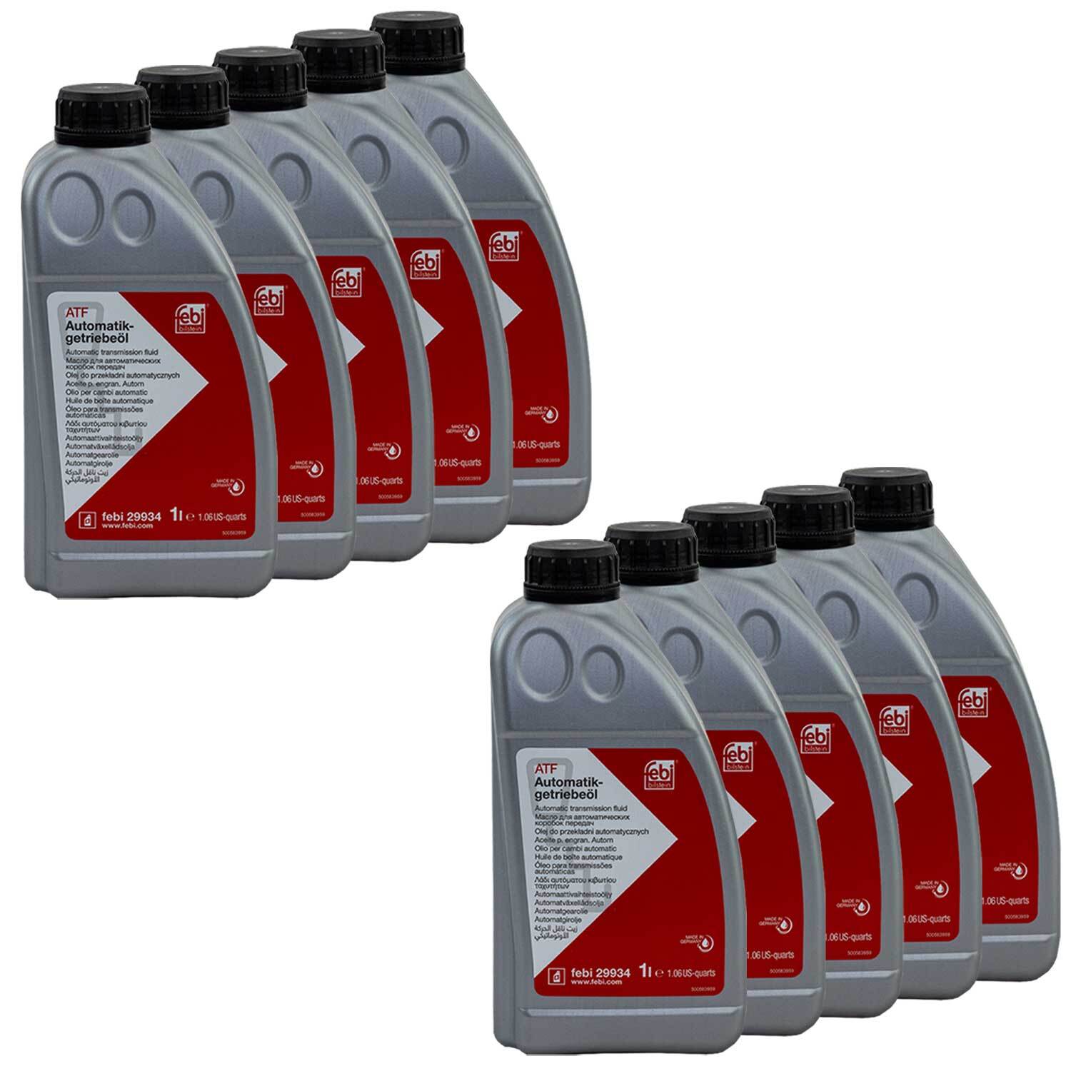 【あき】 Getriebeöl Automatikgetriebeöl ATF Febi 29934 10 X 1 Liter