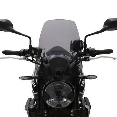 GP Kompozit Windshield Windscreen Smoked For Triumph Trident 660 2021-2023