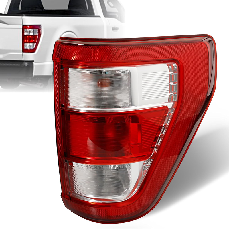 Taillights Lamp Passenger Right Side for 2021 2022 2023 Ford F150 F-150 XL