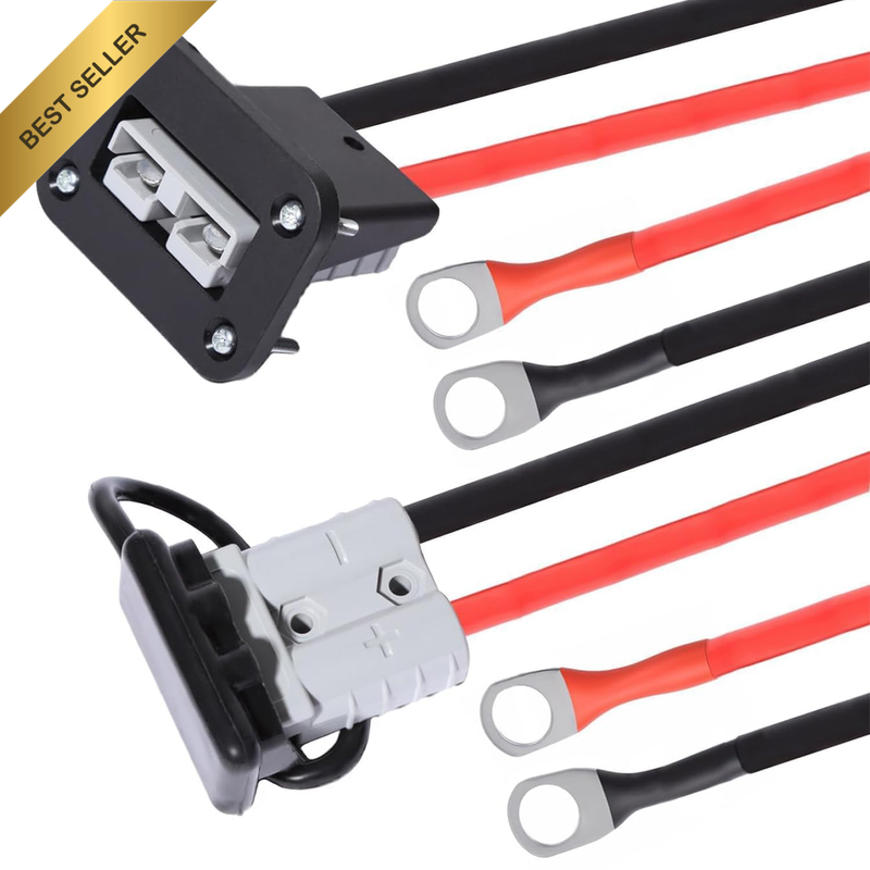 Anderson Plug Connector Harness Connectors Kit Battery Cables Quick Disconnect M