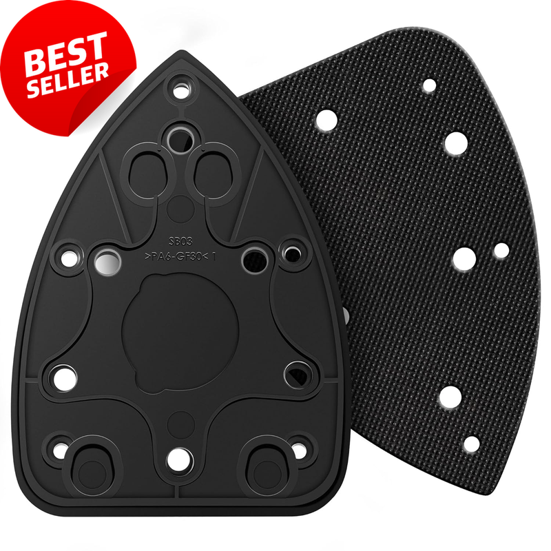 2 Pack Mouse Sander Pads for Ryobi 039065005001 CFS1503K CFS1503 Parts