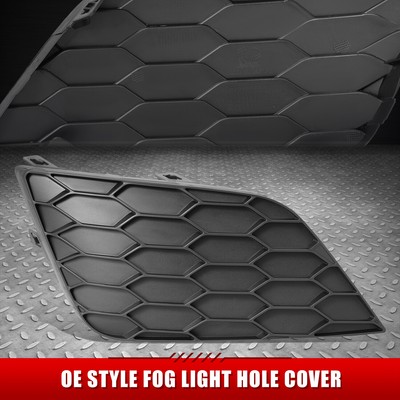 Для 16-18 Nissan Sentra OE Style Черная крышка противотуманной фары с левой стороны водителя