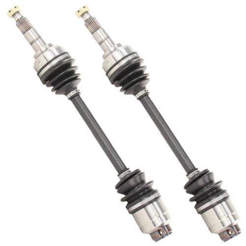 TrakMotive Front CV Axle Shafts Set of 2 For Subaru Justy