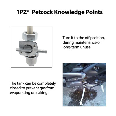 Fuel Gas Tank Petcock for Honda Motocycle CM400T 1981 1980 1979 #16950-447-005