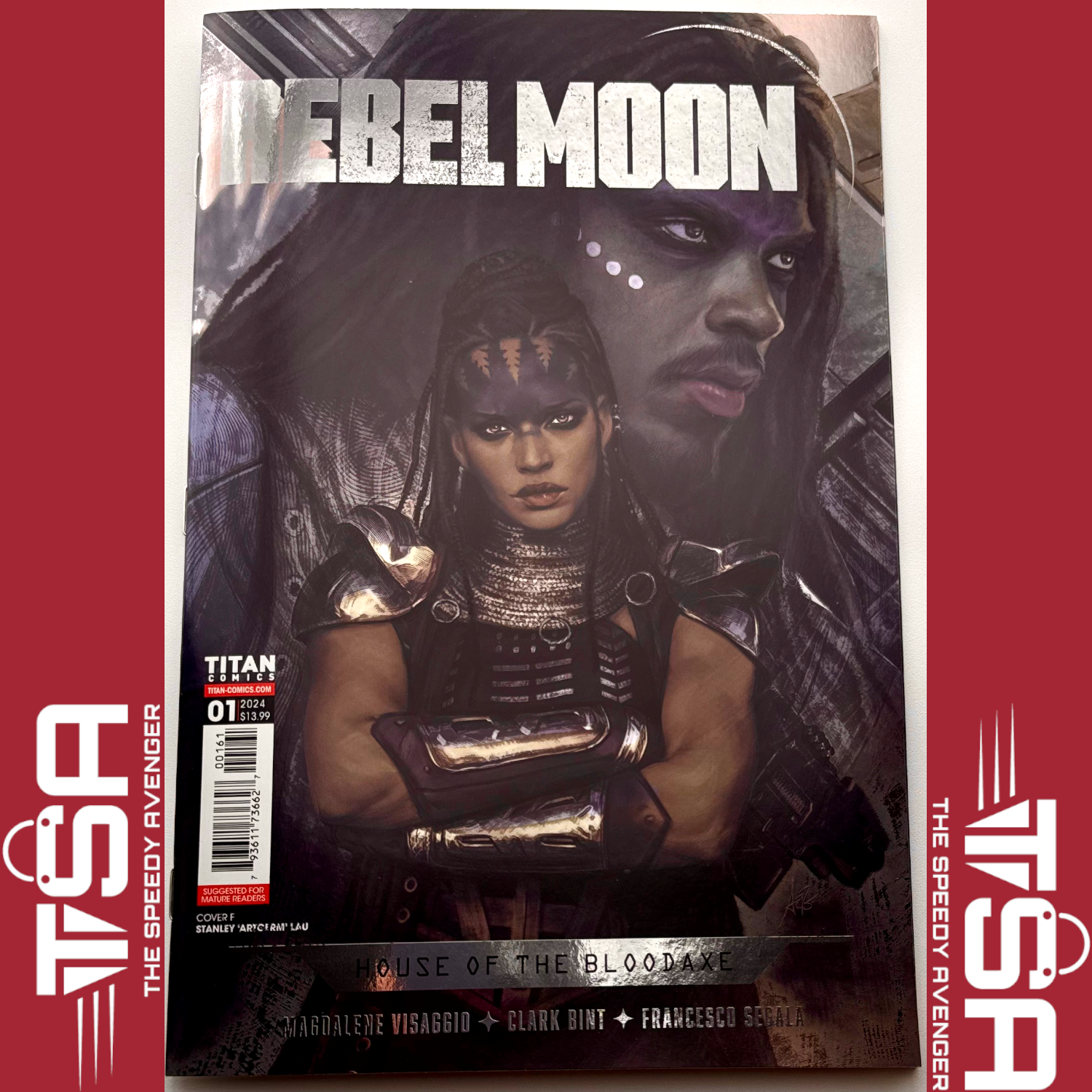 REBEL MOON HOUSE OF THE BLOODAXE #1 Stanley 'Artgerm' Lau Foil Variant Snyder