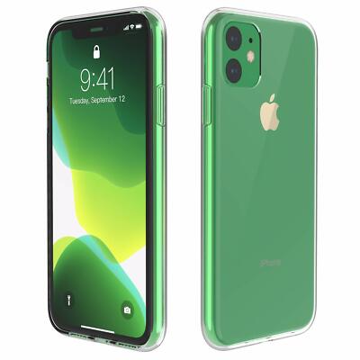iPhone 11 Case, HD Clear Ultra Thin Slim Fit Soft TPU Protective Case, Shock-Abs