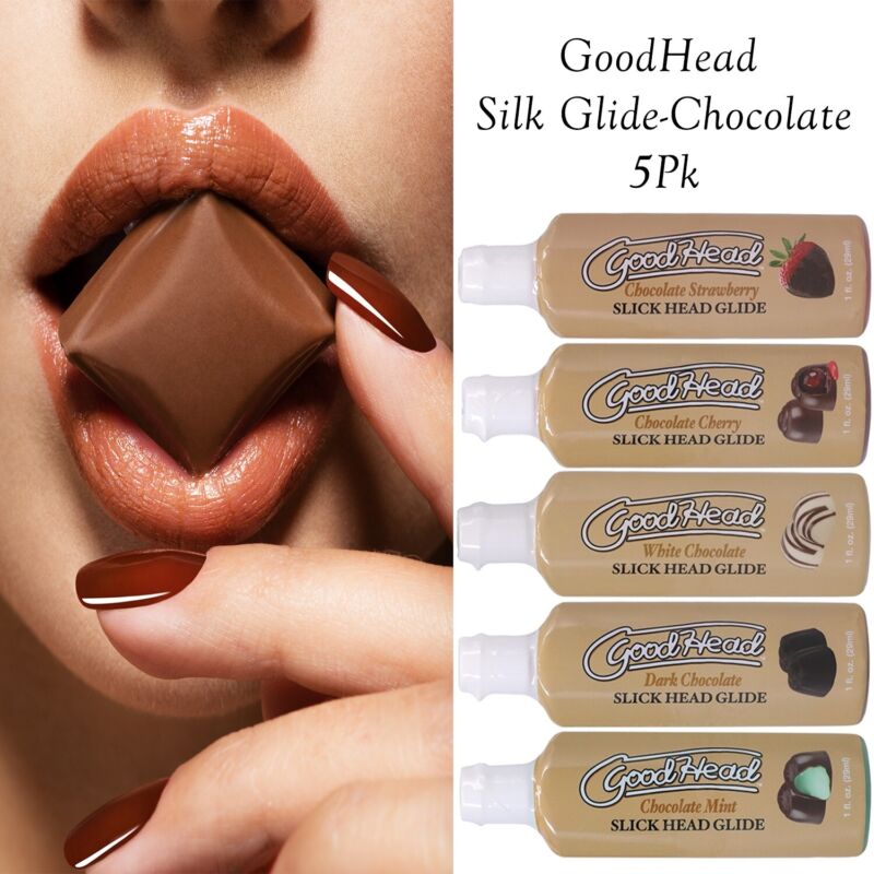 Goodhead Slick Glide Oral Sex Flavored Edible Lube Gel Deep Throat-Choose Flavor