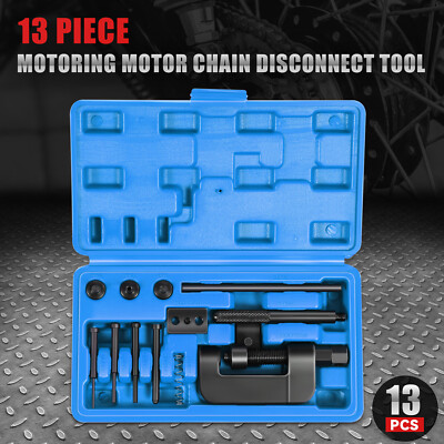 Мотоцикл Велосипед Приводной кулачковый выключатель цепи Разветвитель звена Клепальщик Набор инструментов для клепки